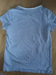 Vorschaubild 2 von Kinder T-Shirt 134/140 Maritim Gestreift Anker Pailletten Mehrfarbig