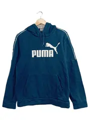 Vorschaubild 1 von Kapuzenpullover Herren M Petrol Sportlich Logo Hoodie Herbst Winter