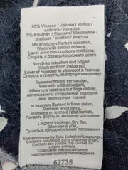 Vorschaubild 4 von Damen Freizeitkleid Gr. 36/S Blau Blumenmuster Viskose Bohemian