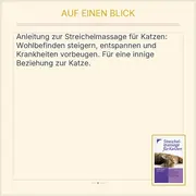 Vorschaubild 2 von Kosmos Streichelmassage für Katzen Hardcover Anleitung Wohlbefinden Tierpflege