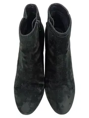 Vorschaubild 2 von Damen Stiefelette Gr. 39 Schwarz Elegant Reißverschluss Stiefel