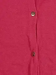 Vorschaubild 2 von Kinder Strickjacke Pink Gr. 152 Baumwolle Basic Cardigan