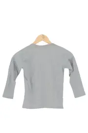 Vorschaubild 2 von Kinder Langarmshirt Gr. 116 Grau Motorrad Print