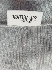 Vorschaubild 3 von Damen Strickjacke Cardigan Gr. 36/S Grau Klassisch Elegant Casual