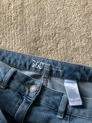 Vorschaubild 5 von 360° Damen Jeans Slim Fit Gr. 40 W31 Blau Stretch Denim