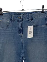 Vorschaubild 2 von 360° Damen Jeans Slim Fit Gr. 40 W31 Blau Stretch Denim