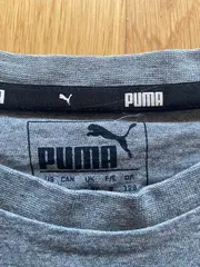 Vorschaubild 4 von Kinder T-Shirt Gr. 128 Grau Sportlich Logo-Print