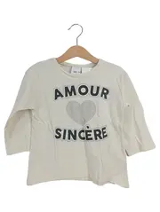 Vorschaubild 1 von Kinder Mädchen Langarmshirt Beige Gr. 92 Amour Sincère Herzprint Casual