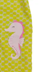 Vorschaubild 4 von Baby Badeanzug Mädchen Gr. 80 12M Gelb Seepferdchen UV-Schutz