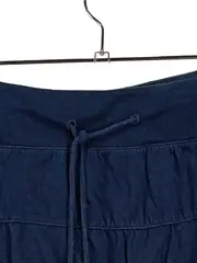 Vorschaubild 2 von Damen Minirock Gr. 36/S Blau Casual Baumwolle Rüschen Lochmuster