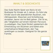 Vorschaubild 4 von Das Gute-Nacht-Spiel Brettspiel Kinder Gesellschaftsspiel ab 4 Jahre