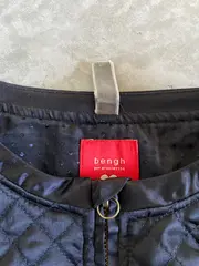 Vorschaubild 3 von Benetton Steppjacke Mädchen Gr. 170/176 Schwarz Cropped Reißverschluss