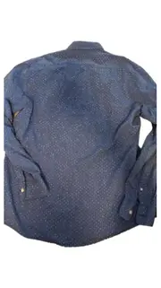 Vorschaubild 2 von Clothing Co. Herren Hemd Slim Fit Blau Punkte Gr. XL