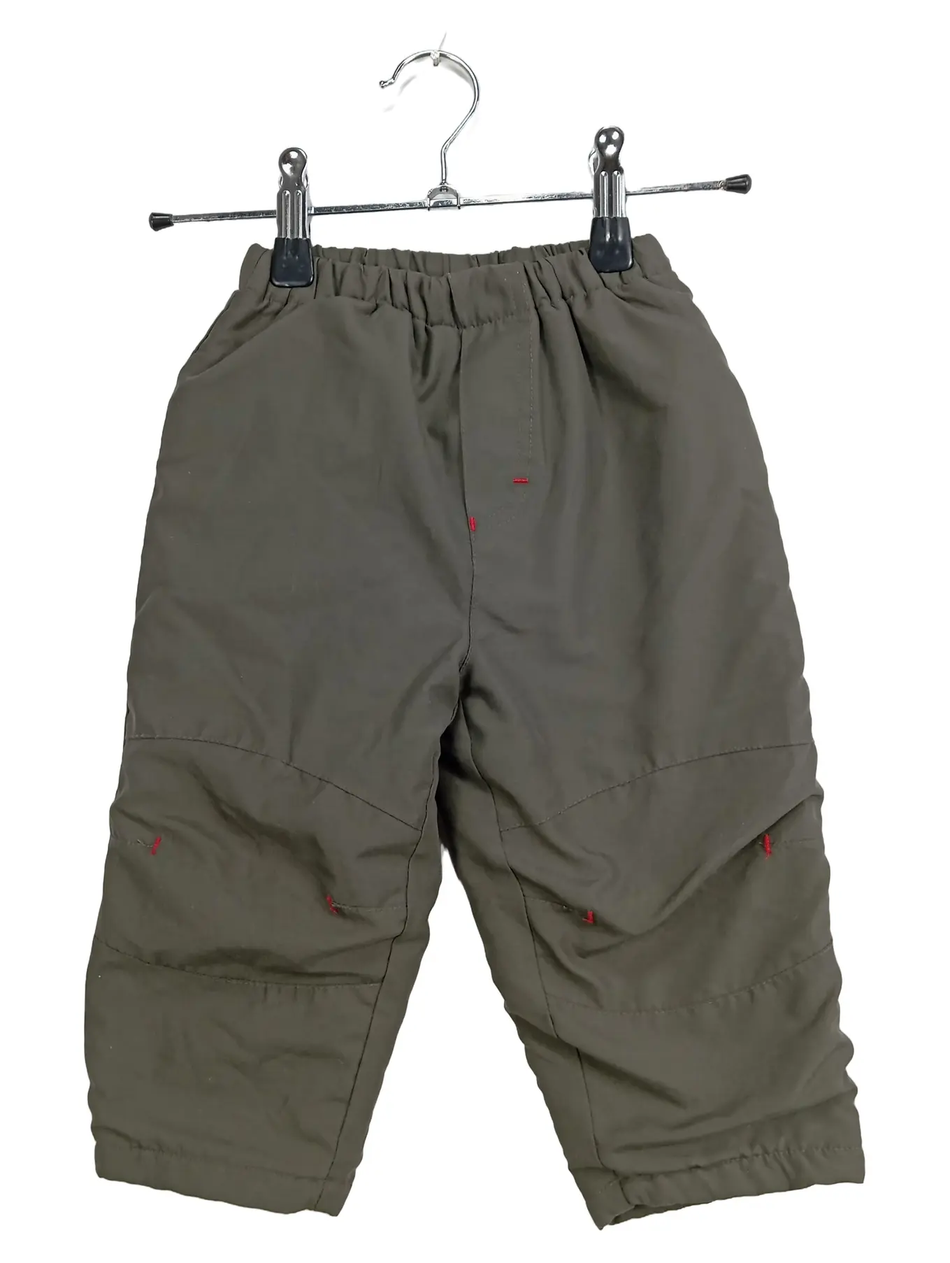 PLAYTIME Kinder Skihose Gr. 86 Oliv Outdoor Schneehose gefüttert