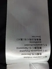 Vorschaubild 5 von Langarmshirt Damen Schwarz Gr. 36/S Peplum Casual Reißverschluss