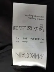 Vorschaubild 4 von Langarmshirt Damen Schwarz Gr. 36/S Peplum Casual Reißverschluss