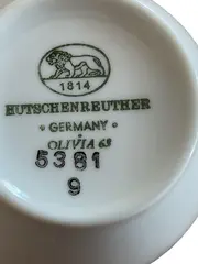Vorschaubild 5 von Olivia 63 Tasse Unterteller Porzellan Weiß Elegant