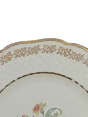 Vorschaubild 4 von Bavaria Teller Blumenmuster Goldrand 19cm Porzellan 17090