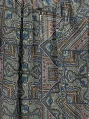 Vorschaubild 4 von Premium Damen Bluse Gr. 40 L Mehrfarbig Paisley Langarm