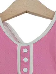 Vorschaubild 2 von Badeanzug Mädchen Rosa Gr. 80 Klassisch Einteiler Sommer Polyamid
