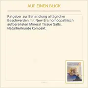 Vorschaubild 2 von A for Natural Medicine - Ratgeber Homöopathie Mineralsalze