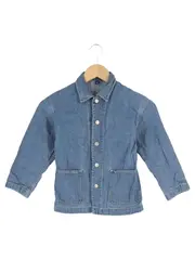 Vorschaubild 1 von Kinder Jeansjacke Blau Gr. 122 Casual Baumwolle Langarm