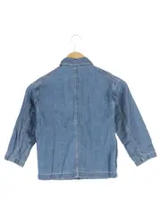 Vorschaubild 2 von Kinder Jeansjacke Blau Gr. 122 Casual Baumwolle Langarm