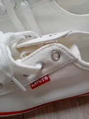 Vorschaubild 4 von Damen Sneaker Low Schnürung Textil Weiß Gr. 40 Freizeit