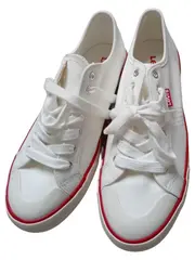 Vorschaubild 1 von Damen Sneaker Low Schnürung Textil Weiß Gr. 40 Freizeit