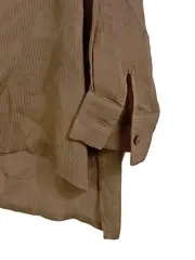 Vorschaubild 5 von Hemdbluse Damen Gr. 36/S Braun Casual Strukturmuster
