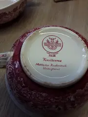 Vorschaubild 4 von Rusticana Suppentasse Porzellan Rot Blumen 18cm