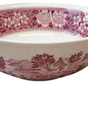 Vorschaubild 2 von Rusticana Suppentasse Porzellan Rot Blumen 18cm