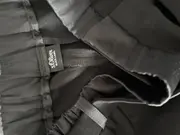 Vorschaubild 2 von Damen Stoffhose Gr. 40 Schwarz Business Bund mit Schleife Elegant