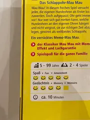 Vorschaubild 4 von Wau Wau Das Schlappohr Mau Mau Gedächtnisspiel Memo Spiel ab 6 J.