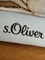 Vorschaubild 4 von Damen Bluse Gr. 44 Blumenmuster Beige Viskose Langarm