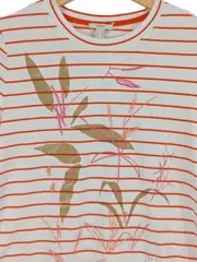Vorschaubild 3 von Damen T-Shirt XS gestreift Blumenprint Mehrfarbig