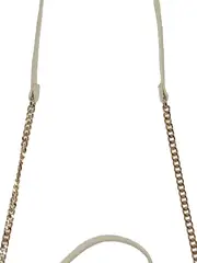 Vorschaubild 3 von Damen Clutch Elegant Beige Kroko-Prägung goldene Schnalle