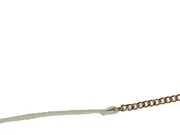 Vorschaubild 4 von Damen Clutch Elegant Beige Kroko-Prägung goldene Schnalle