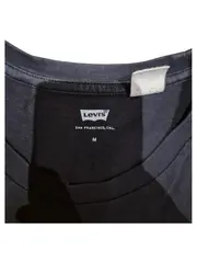 Vorschaubild 3 von Herren T-Shirt Logo Regenbogen Streifen Grau Gr. M