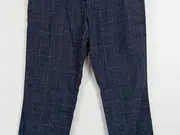 Vorschaubild 5 von Herren Anzughose Business Gr. 50 Blau Kariert