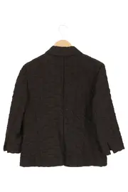 Vorschaubild 2 von Damen Blazer 40/L Schwarz Elegant Klassisch Strukturmuster