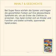 Vorschaubild 3 von Schmidt Super Race Brettspiel Autorennen Rennspiel Familienspiel ab 6 Jahre