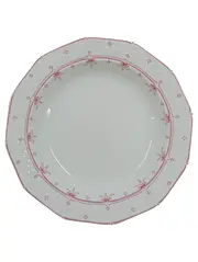 Vorschaubild 1 von Kuchenteller 19 cm Porzellan Weiß Florales Muster Klassisch