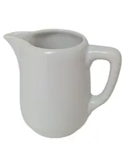Vorschaubild 1 von Milchkännchen Weiß Porzellan Klassisch 8 cm Sahne Milch
