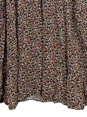 Vorschaubild 4 von Damen Blusenkleid Blumenmuster Viskose Freizeit Gr. 38 M