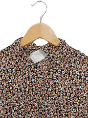 Vorschaubild 3 von Damen Blusenkleid Blumenmuster Viskose Freizeit Gr. 38 M