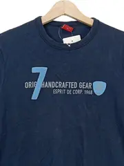 Vorschaubild 3 von Langarmshirt Herren Gr. S Blau Handcrafted Gear Casual Baumwolle