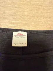 Vorschaubild 3 von Langarmshirt Kinder Gr. 152 Grau Schriftzug Casual Shirt