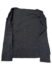 Vorschaubild 2 von Langarmshirt Kinder Gr. 152 Grau Schriftzug Casual Shirt