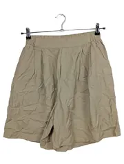 Vorschaubild 1 von Damen Shorts Beige Gr. 36 S Viskose Casual Kurze Hose